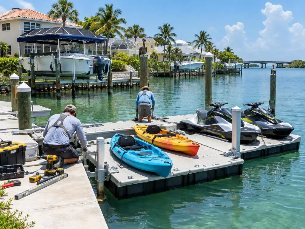 Floating Docks in Sarasota, FL