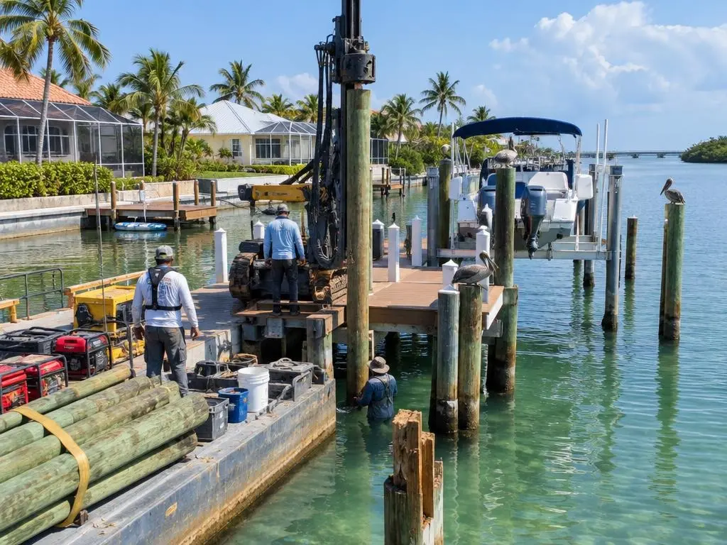 Piling Replacement in Sarasota, FL